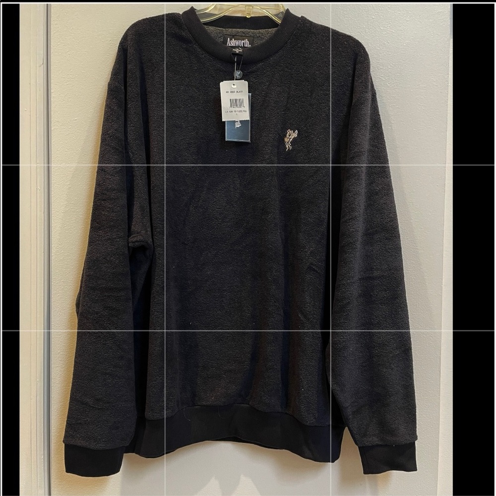 Ashworth men”s pullover terry top
